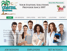 Tablet Screenshot of coastalstaffingservicesinc.net